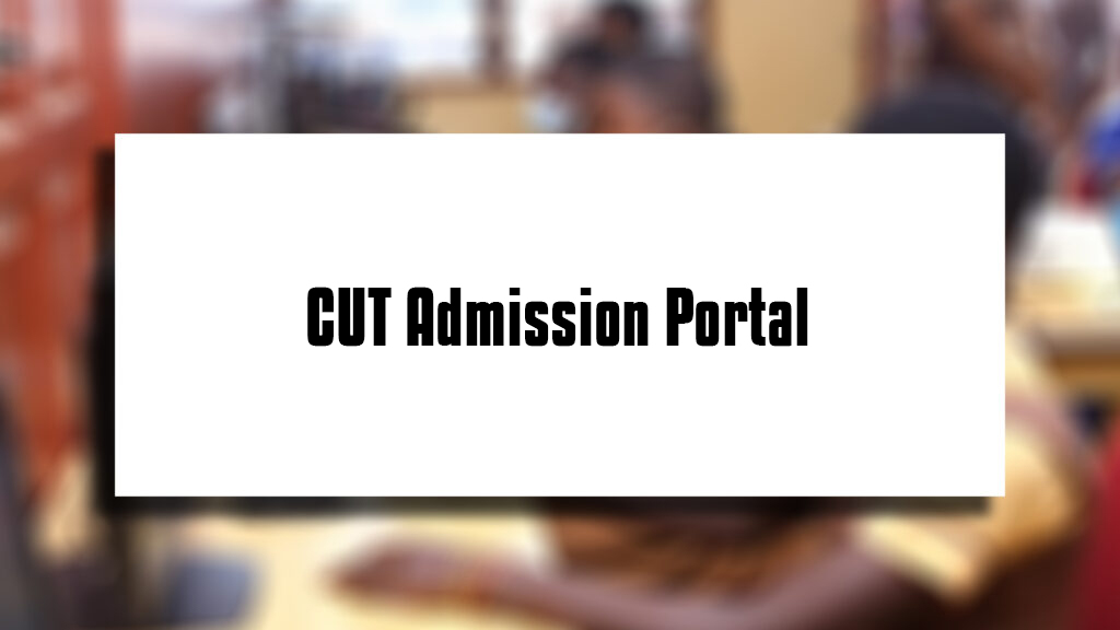 CUT Admission Portal | Cut.ac.za » Students & Admission Portal ...