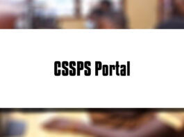 CSSPS Portal